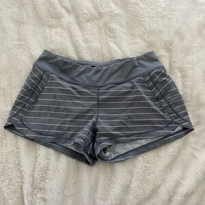 Athleta Gray Athletic Shorts Performance Fit